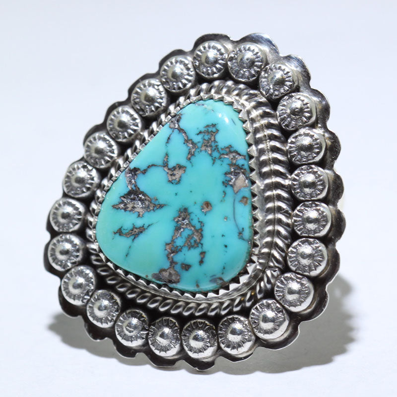 Anello Kingman dei Navajo - 8.5