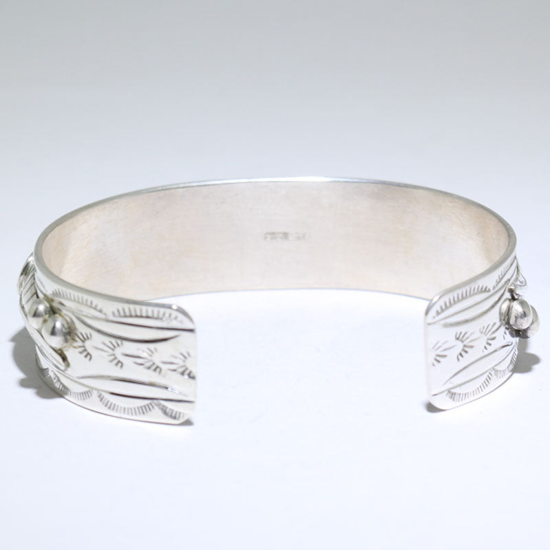 Turkoois/Koraal Armband door Wilbur Myers 14,6 cm