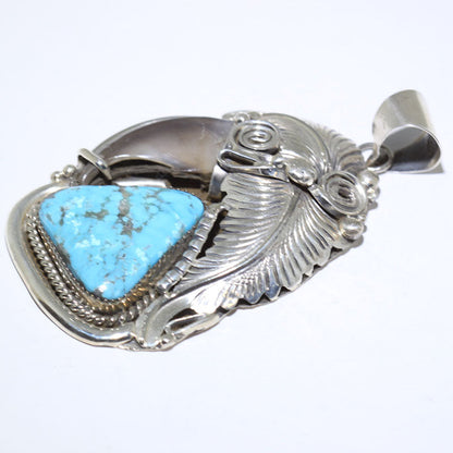 Stabilized Kingman Pendant by Navajo