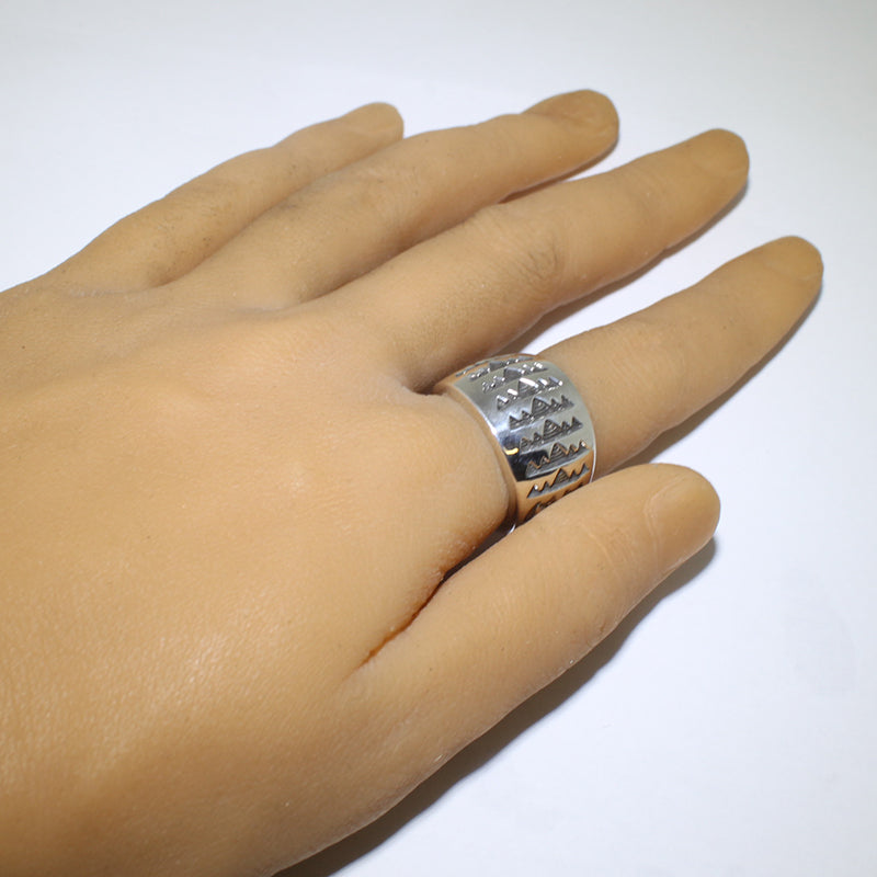 Bague en argent par Rydel Curtis - Taille 8.5