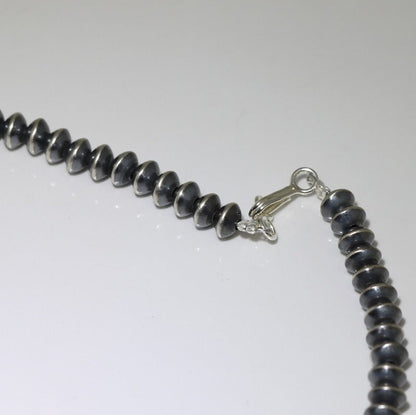 Perles Navajo en forme de soucoupe 5mm 16-24 pouces