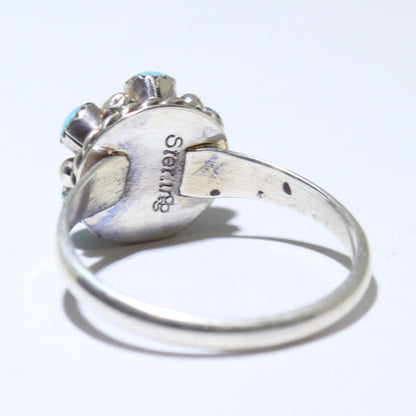 Кольцо с бирюзой от Zuni - размер 5.5
