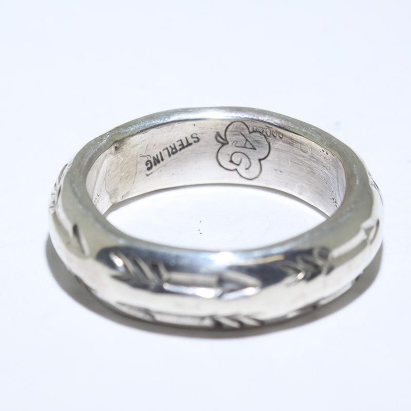 Silver ring by Arnold Goodluck s10