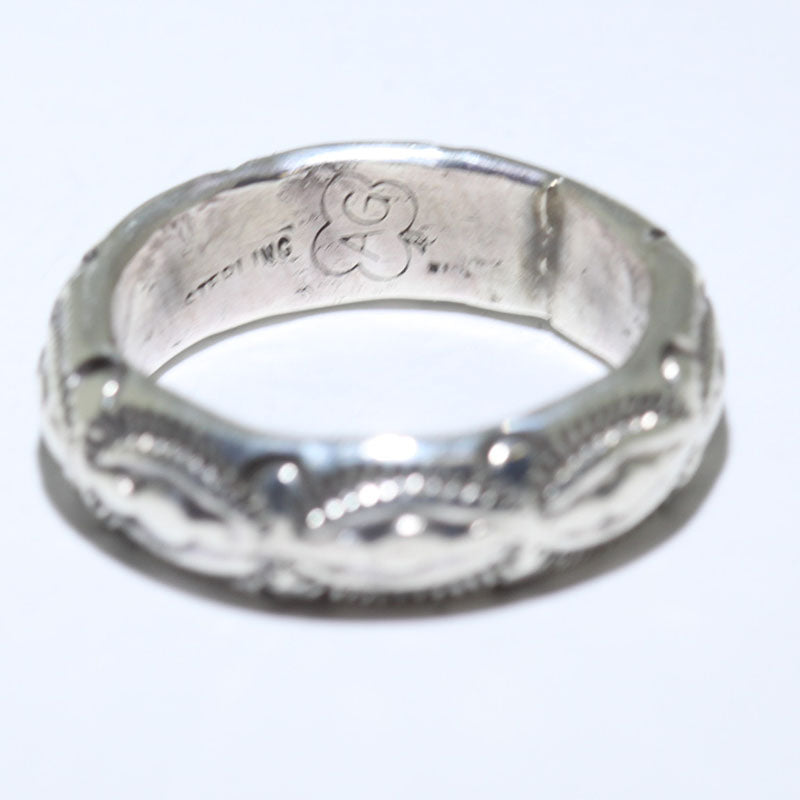 阿諾德·古德勒克製作的銀戒指 s11
