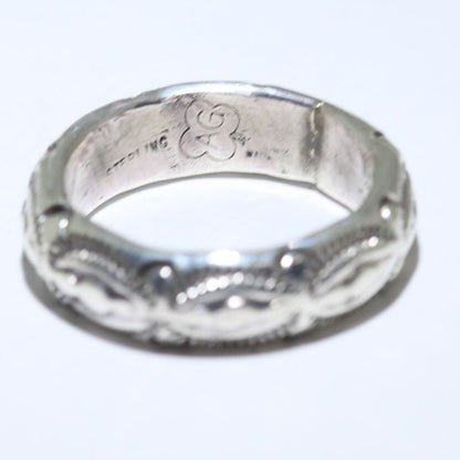 Silver ring by Arnold Goodluck s11