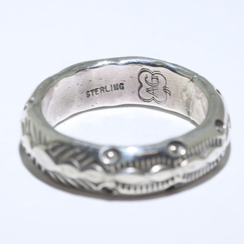 Silver ring by Arnold Goodluck s11.5