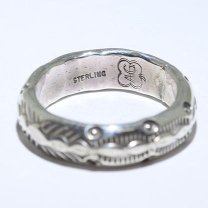 Silver ring by Arnold Goodluck s11.5