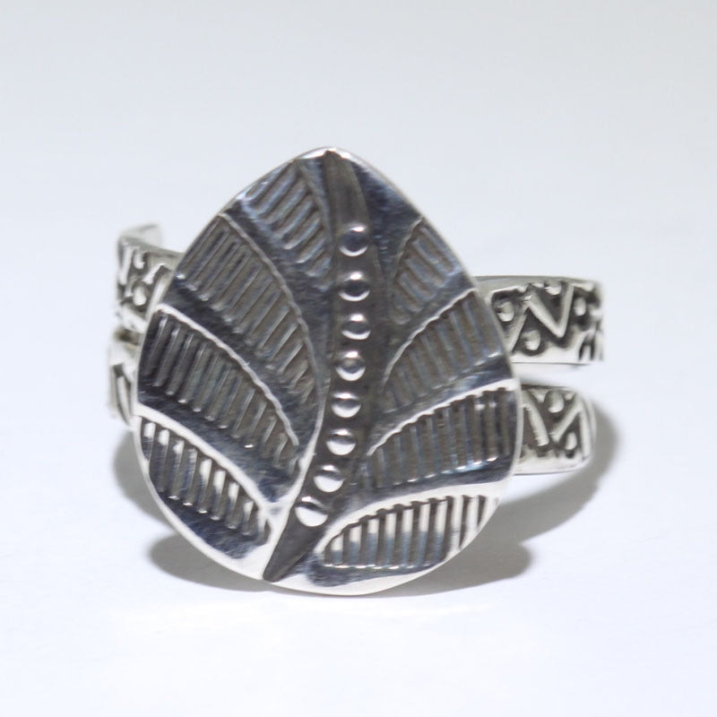 Bague Feuille par Steve Yellowhorse - 8