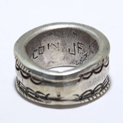 Silver Ring by Jock Favour- 7.5