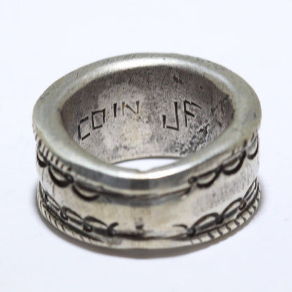 Silver Ring ni Jock Favour - 7.5