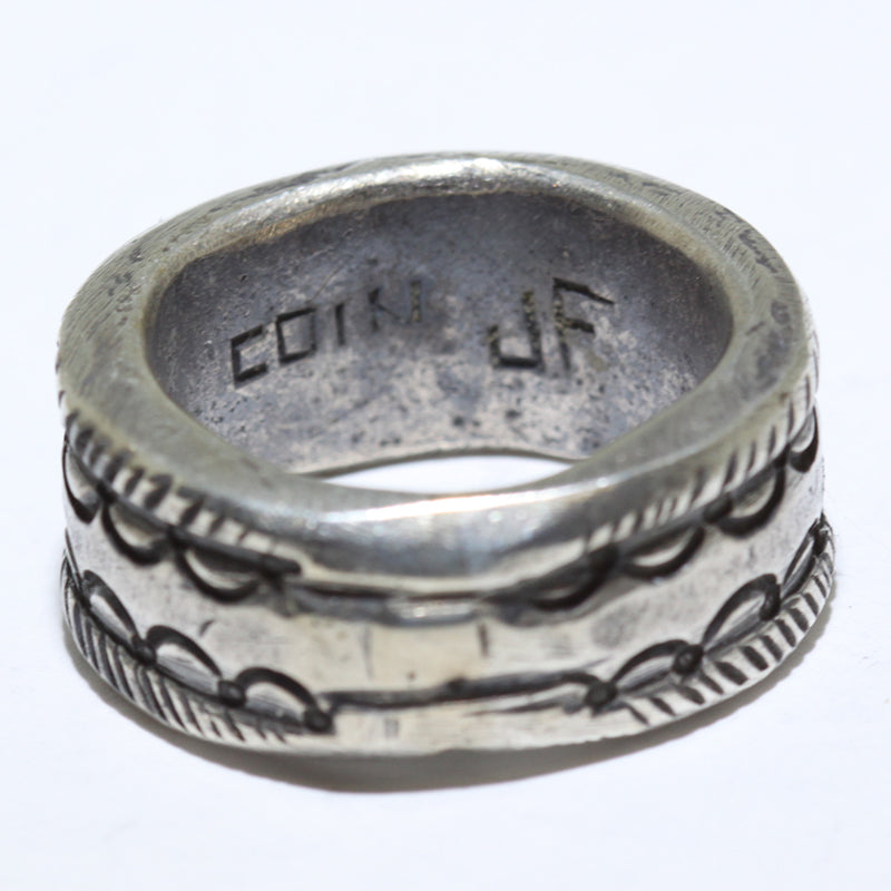 喬克·費弗銀戒指 - 10.5號