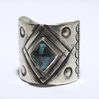 Anillo de Gema Azul de Jock Favour- 8.5