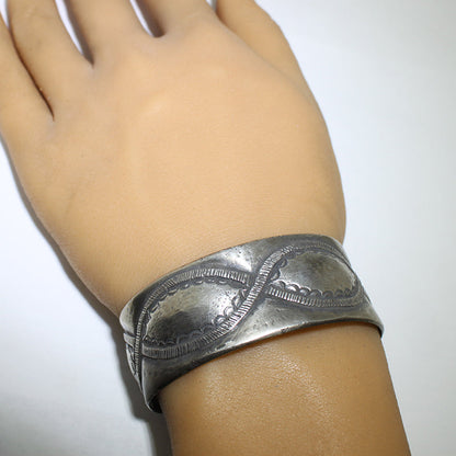 Silver Bracelet by Jock Favour 5-3/4"