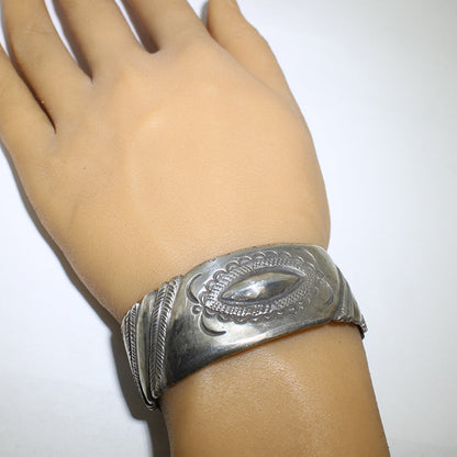 Silver Bracelet by Jock Favour 5-3/4"