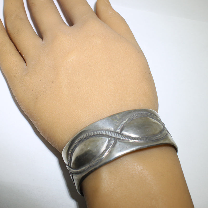 Bracelet en argent par Jock 6"