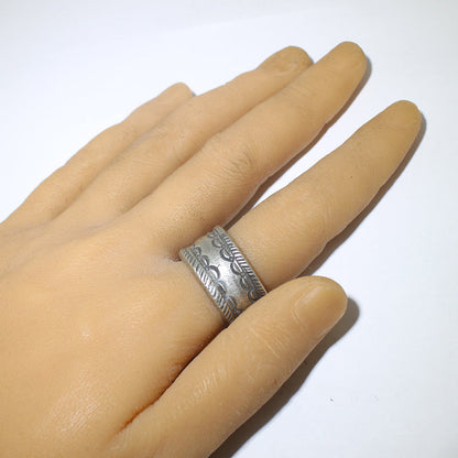 乔克·费沃尔的银戒指 - 7.5号