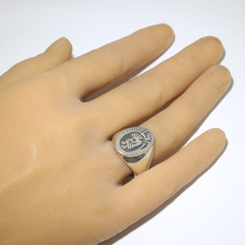แหวนโคโคเปลลิโดยชาวนาวาโฮ - ขนาด 11