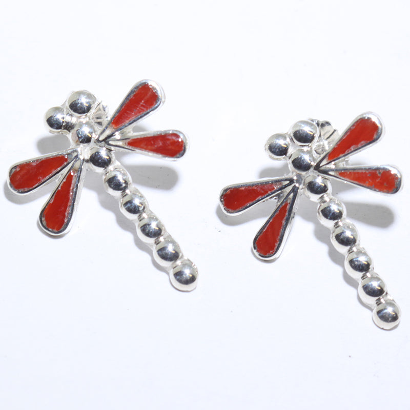 Anting Inlay oleh Zuni