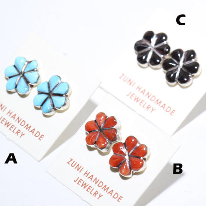 Anting-Anting Inlay oleh Zuni