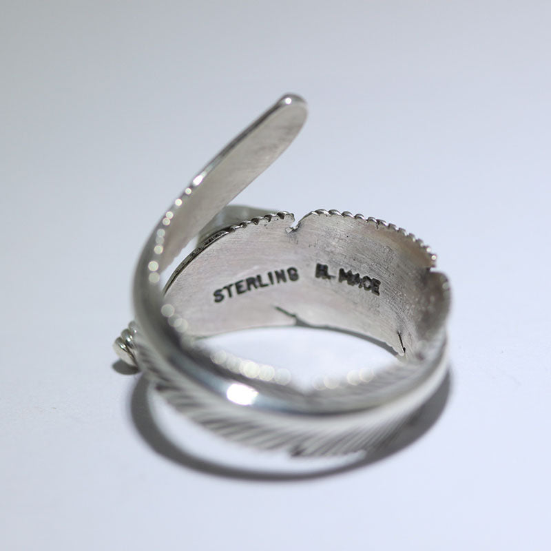 Verstelbare Veer Ring door Harvey Mace