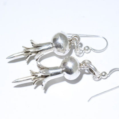 Silver Earrings by Harrison Jim