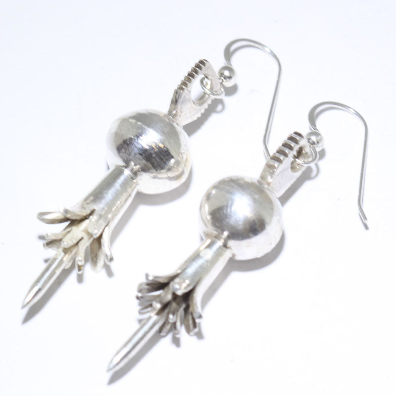 Boucles d'oreilles en argent par Harrison Jim