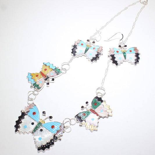 Conjunto de Collar de Mariposa por Tamara Pinto