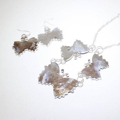 Schmetterlings-Halskette-Set von Tamara Pinto