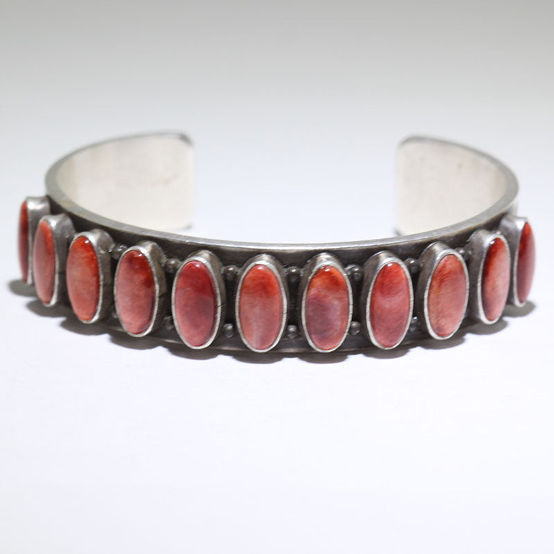 Spiny Oyster Bracelet by Herman Smith 5-1/2"