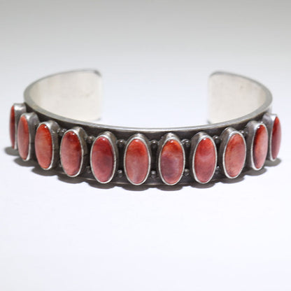 Spiny Oyster Bracelet by Herman Smith 5-1/2"