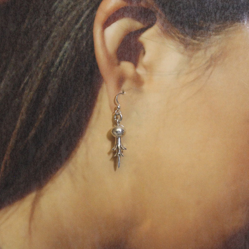 Boucles d'oreilles en argent par Harrison Jim