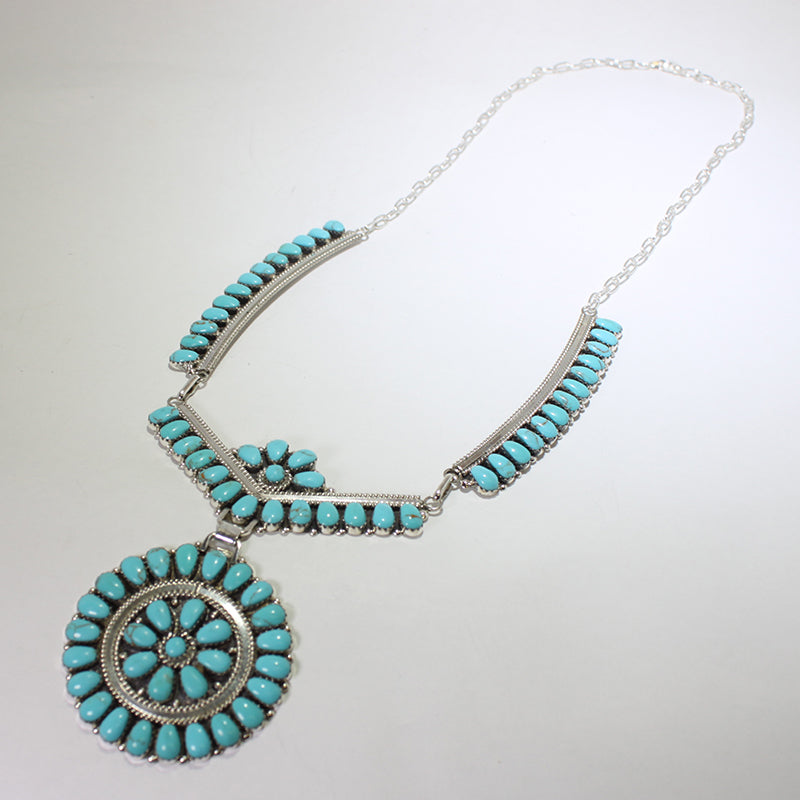 Turkoois Ketting door Navajo