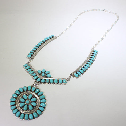 Kalung Turquoise oleh Navajo