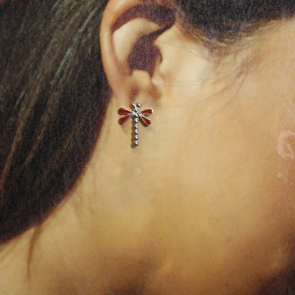 Inlay-Ohrringe von Zuni