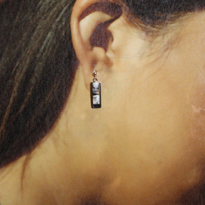 納瓦霍族鑲嵌耳環