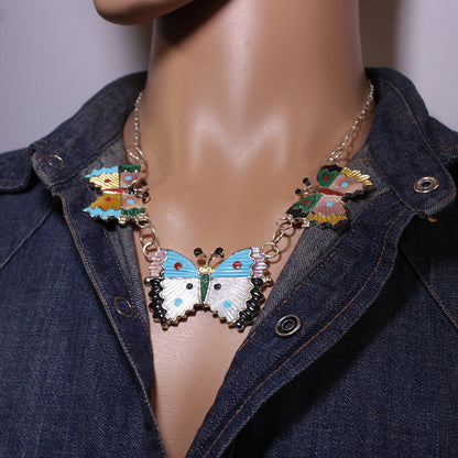 Schmetterlings-Halskette-Set von Tamara Pinto