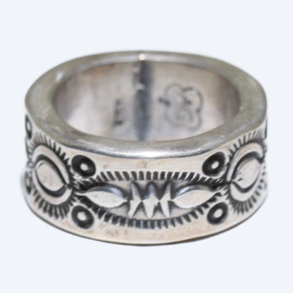 आर्नोल्ड गुडलक की सिल्वर अंगूठी, आकार 8