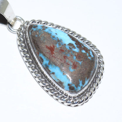 Bisbee Pendant by Robin Tsosie