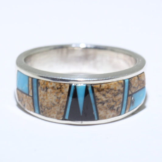 Cincin Inlay oleh Navajo- 11