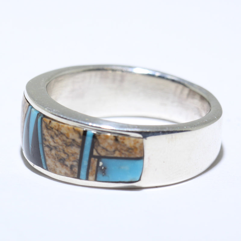 Bague incrustée par Navajo - Taille 11