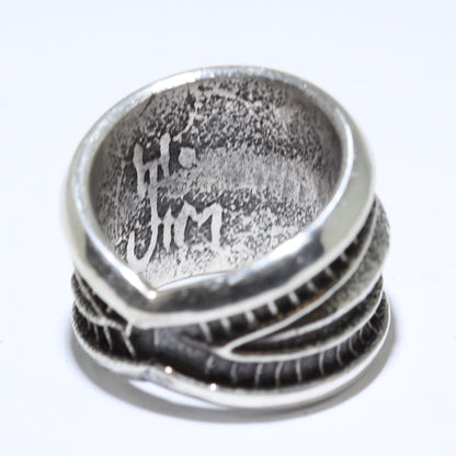 Silver Ring by Harrison Jim- 9.5