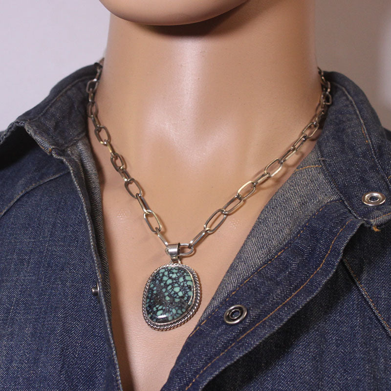 New Lander Pendant by Robin Tsosie