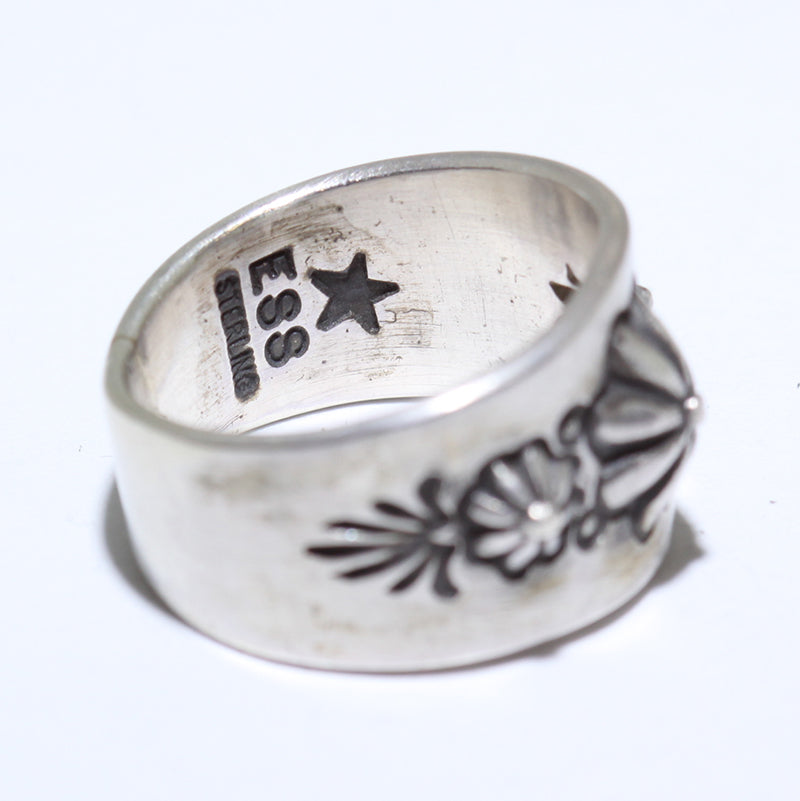 Серебряное кольцо от Эддисона Смита - размер 8