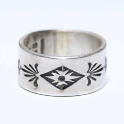 Bague en argent par Eddison Smith - Taille 6