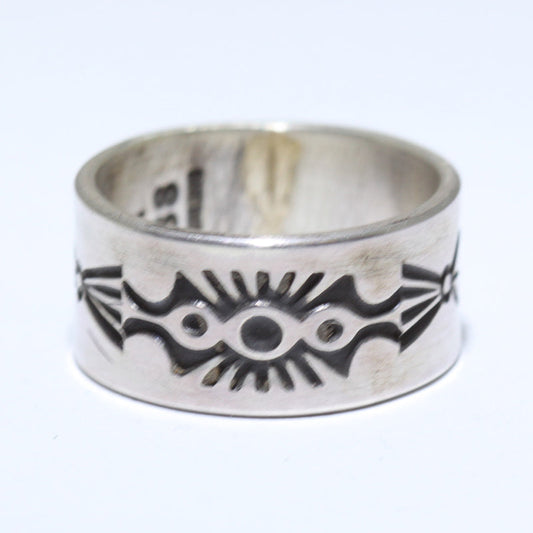 Bague en argent par Eddison Smith - 7.5