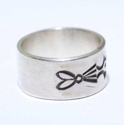 Bague en argent par Eddison Smith - 7.5