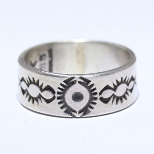 Silver Ring by Eddison Smith- 9