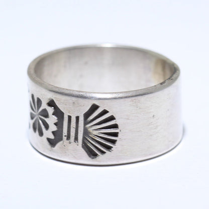 Bague en argent par Eddison Smith - Taille 9.5