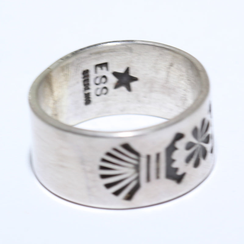 Bague en argent par Eddison Smith - Taille 9.5