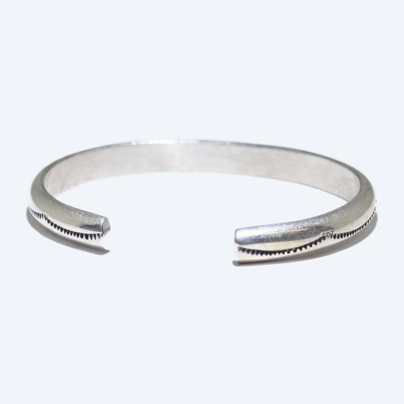 Silver bracelet by Navajo